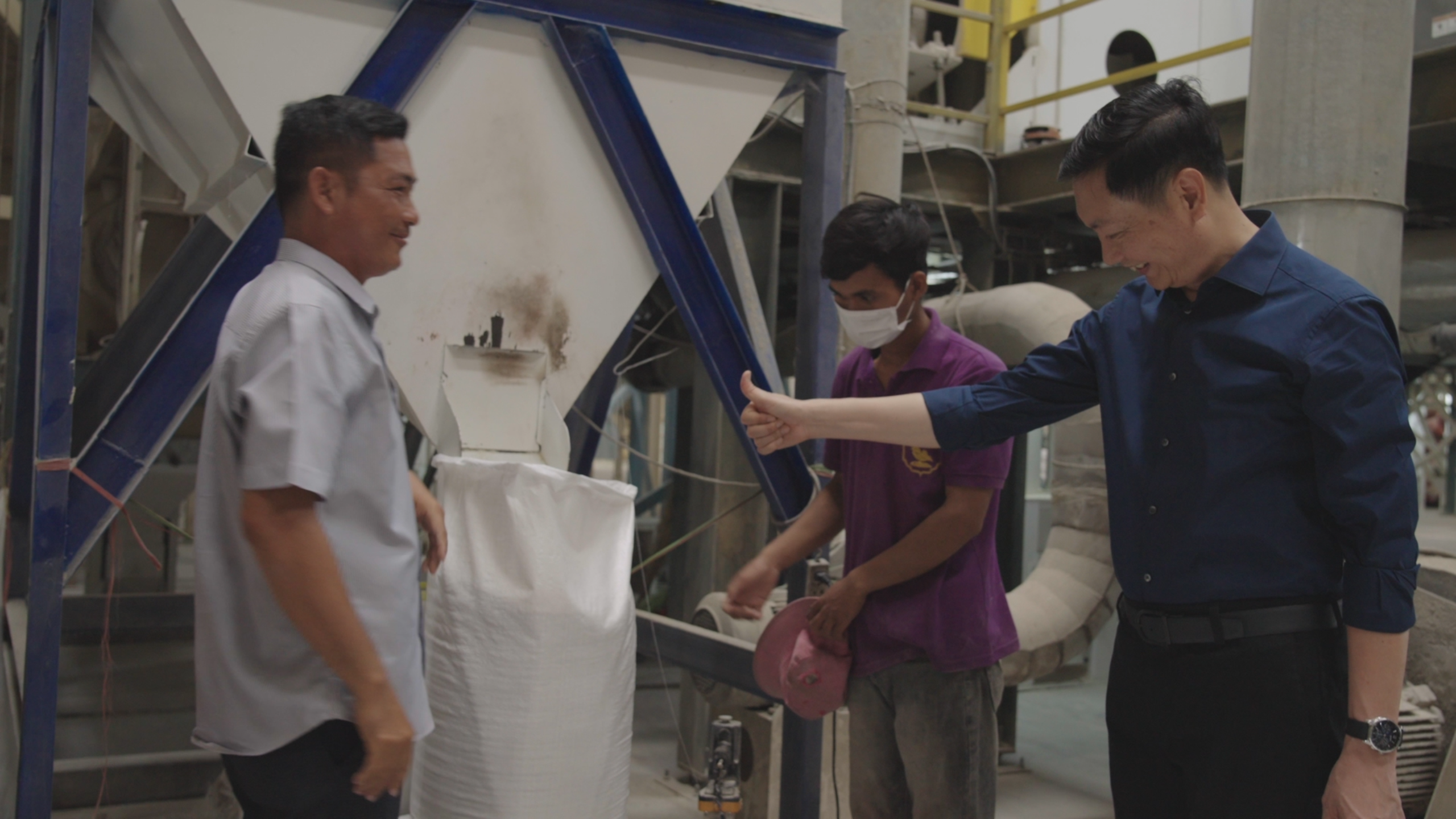 Cheaper electricity consumption, more rice can be produced and better quality